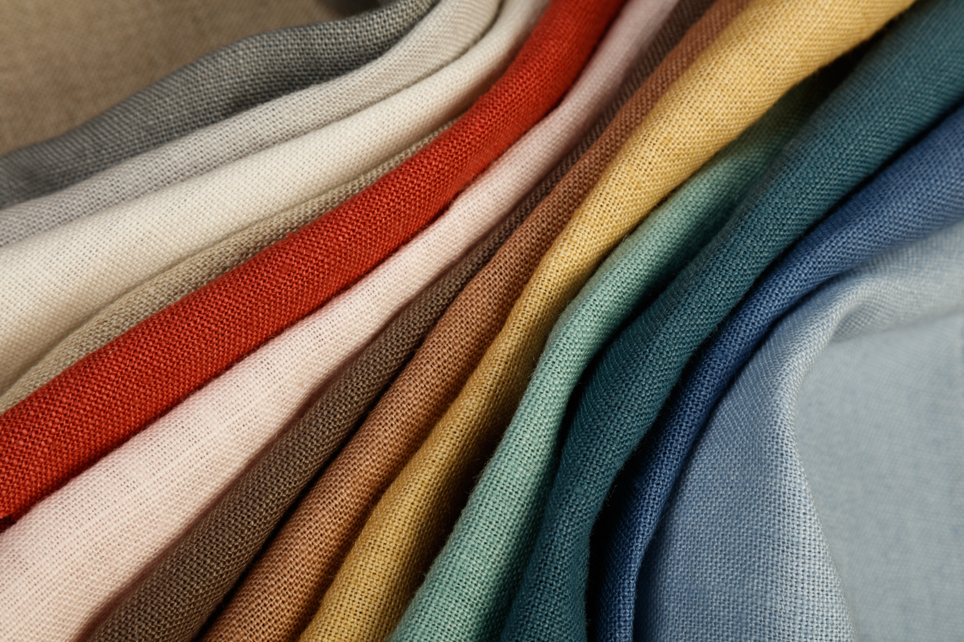 Paire De Rideaux Sur Mesure 100% Lin Doublés - Dimensions 2.80m X 3.05m - Couleur Oatmeal (beige) - Neufs