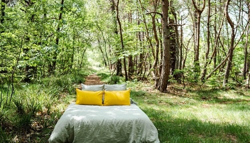 Lit en lin lavé Embrin