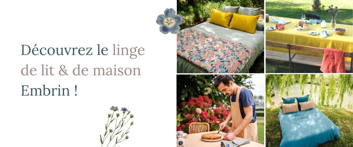 Linge de lit & de maison Embrin