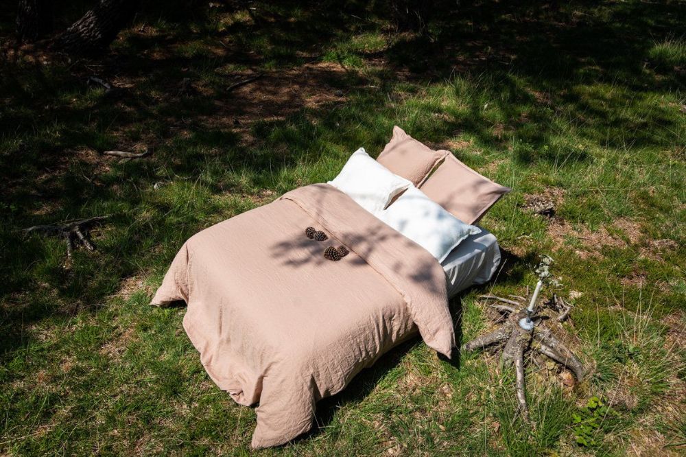 Housse de couette en lin